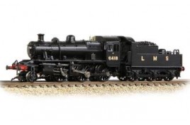 372-626A LMS Ivatt 2MT 46477 BR Lined Black N Gauge